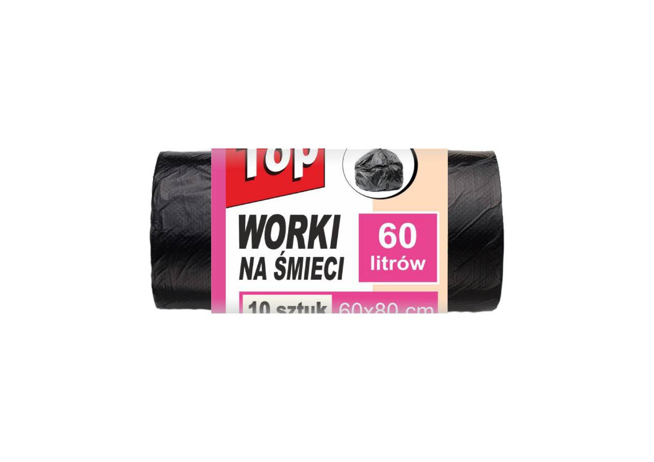 

Пакет для сміття Top R 60л./10шт.
