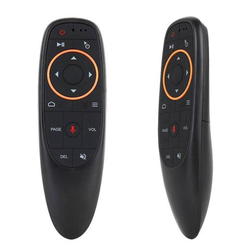 

Пульт ДУ Аэромышь (Air Mouse) G10 голосовым управлением для Android TV, Черный