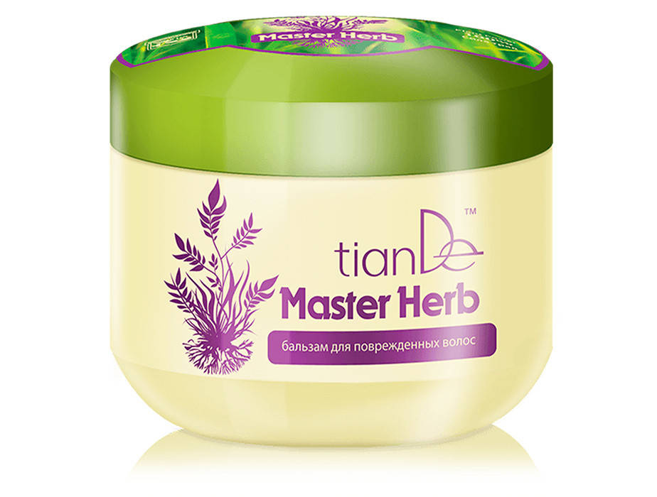 

Бальзам для поврежденных волос TianDe Master Herb Damage-Erasing Hair Balm, 500г (6932088869115)