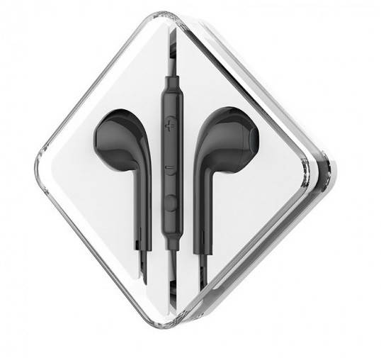 

Наушники проводные вкладыши с микрофоном гарнитура HOCO M55 Memory sound wire with mic Черный