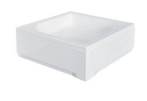 

Душевой квадратный акриловый поддон ARES 70х70х25 BESCO PMD PIRAMIDA Поддон с ножками Поддон + ноги + комплект, Белый