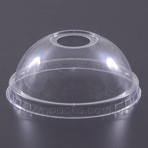 

Крышка купольная PET з отвором 50шт