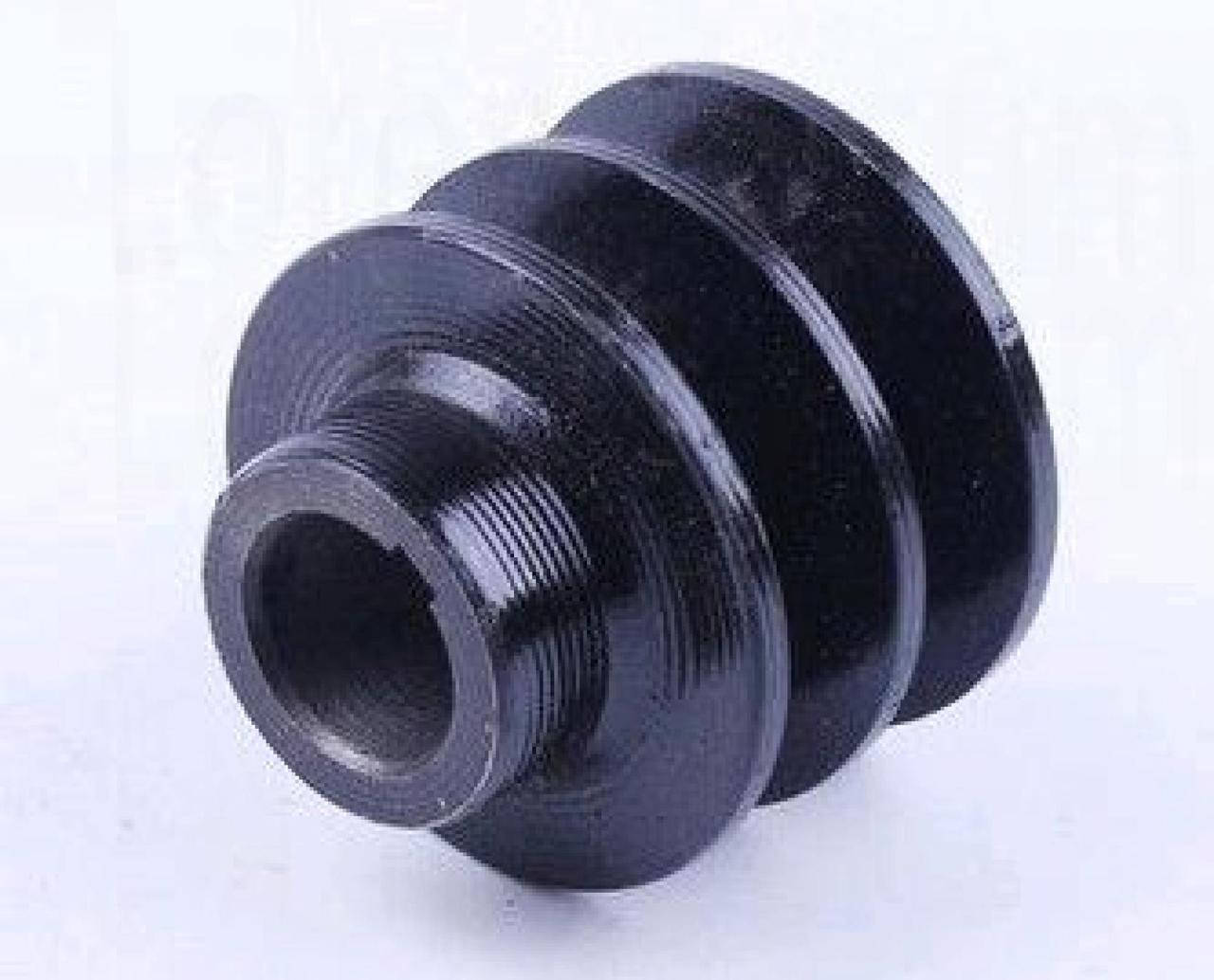 

Шкив ремня ведущий 2-х ручейковый на мотоблок 168F/170F (6,5/7Hp) посад 20mm TD Auto