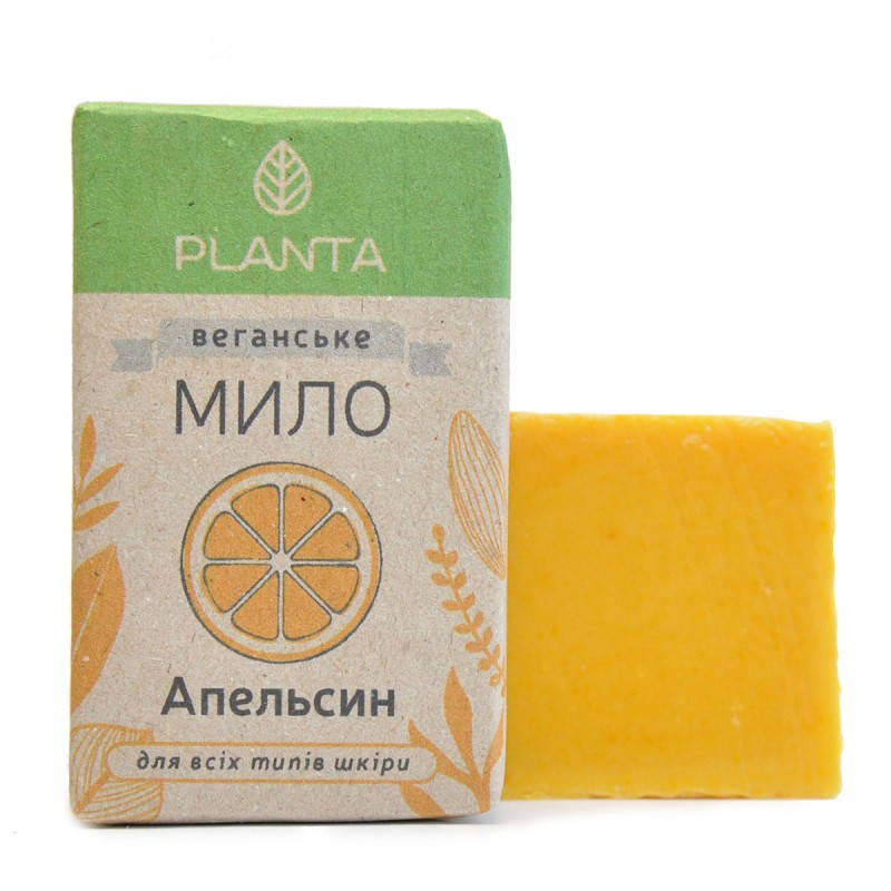 

Натуральное твердое мыло Planta Апельсин