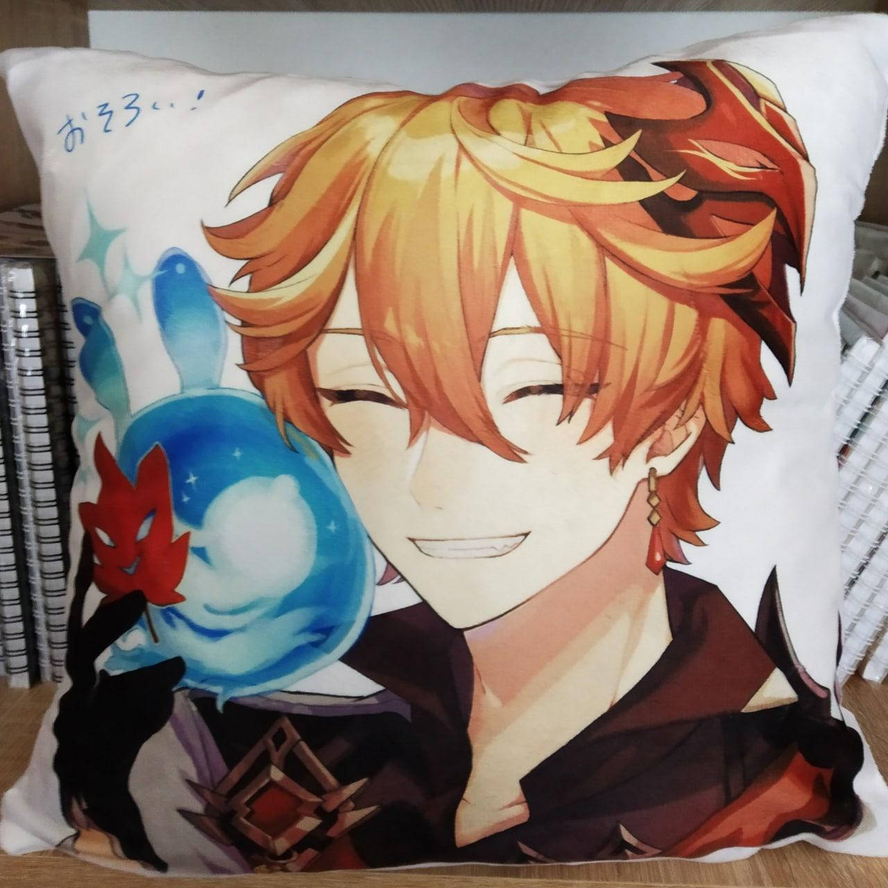 

Подушка Геншин импакт 15, Белый