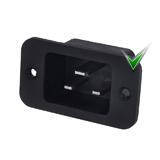 

Штекер монтажный сетевой SS-3A, 3pin