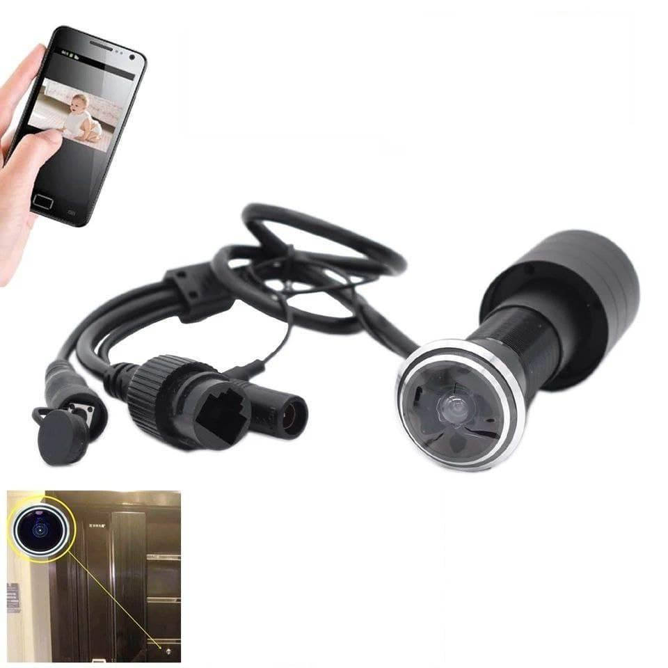 

Проводная охранная IP камера HQcam дверной глазок 1080P. XMeye