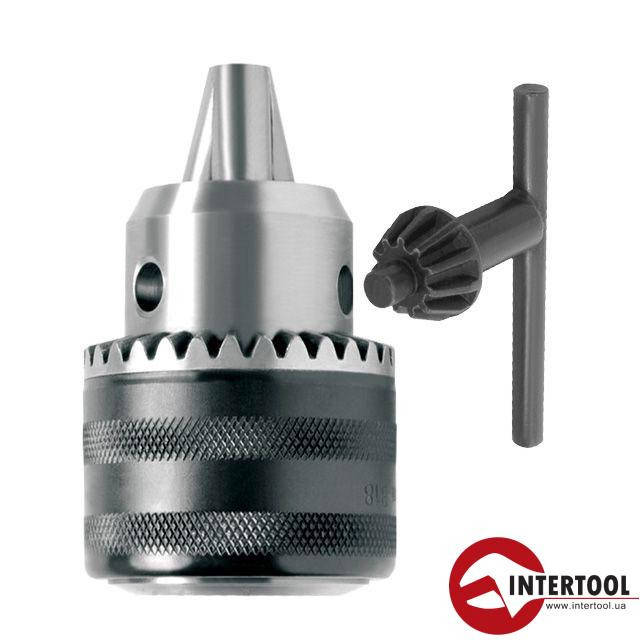 

Патрон для дрели с ключом 12x1,25, 3-16 мм Intertool (ST-1623)