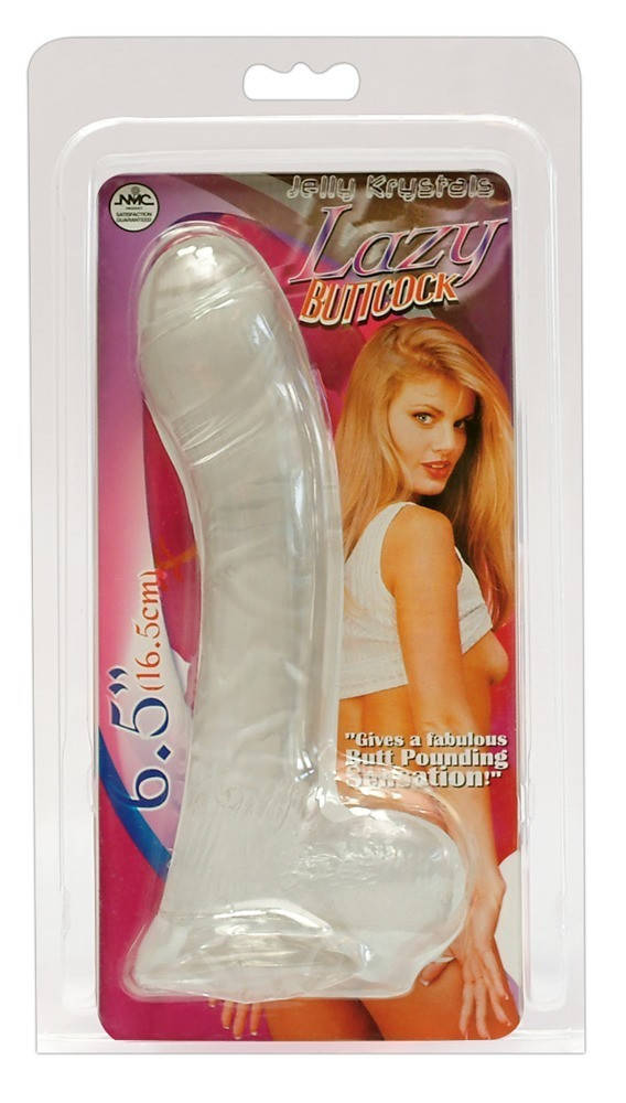 

Фалоімітатор Lazy Buttcock, Прозрачный