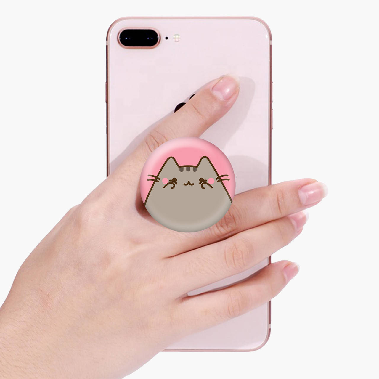 

Попсокет (Popsockets) держатель для смартфона Кот Пушин (Pusheen Cat) (8754-2853) Черный