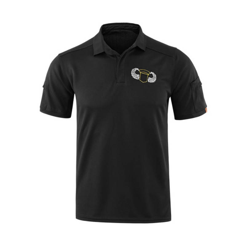 

Тактическая футболка Lesko A817 Black M форменная с коротким рукавом, Черный