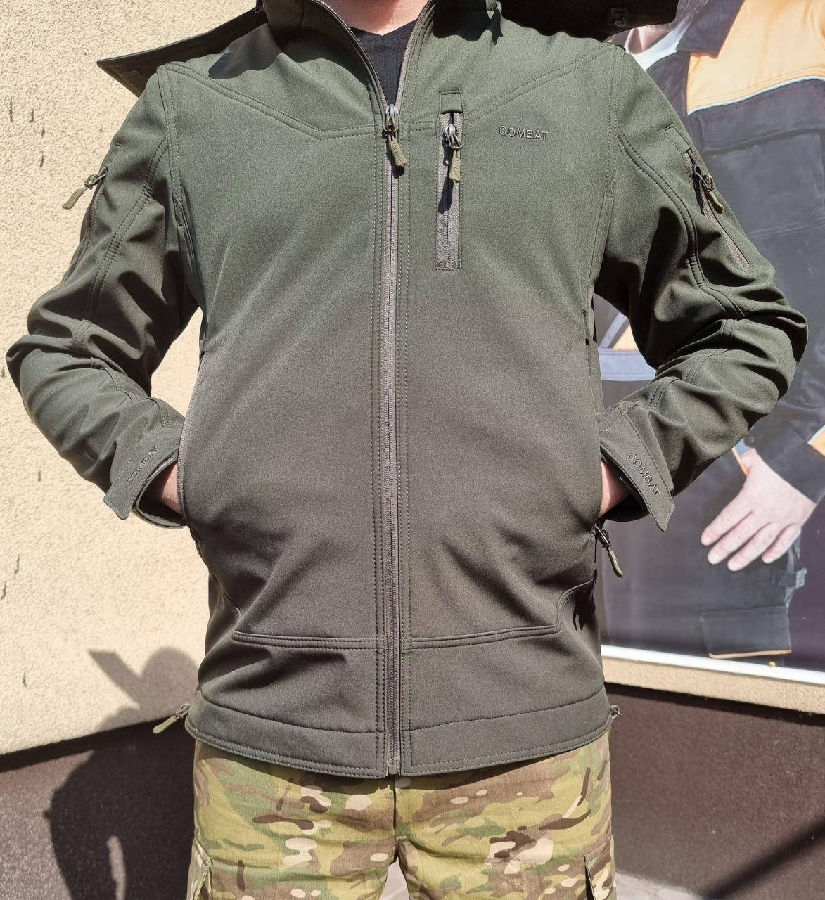 

Тактическая куртка OLIVE оливка - POLAND, Оливковый