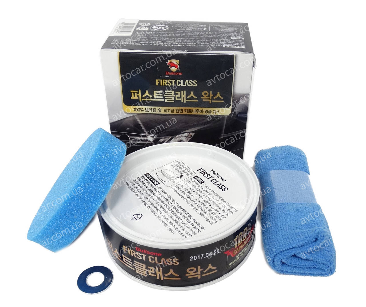 

Твёрдый воск Bullsone First Class 100% CARNAUBA защита на 12 месяцев