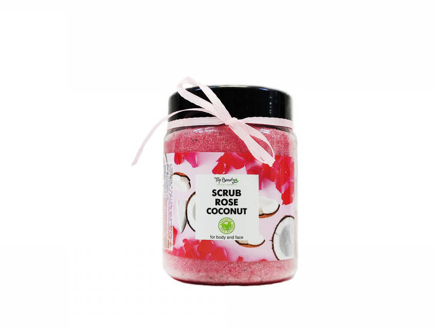 

Скраб для тела Top Beauty банка 250 мл Rose
