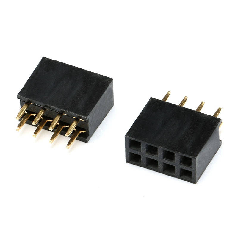 

Разъем 2x4pin двухрядный, мама, 2.54мм шаг