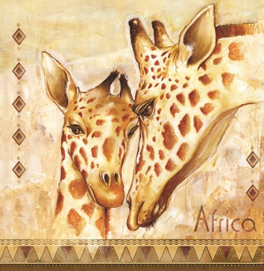 

Салфетки для декупажа "Africa №1" (Африка) 33*33 см №172