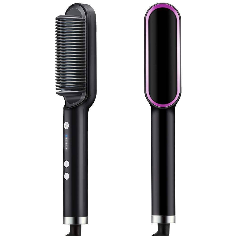 

Расческа-выпрямитель Hair Straightener HQT-908 с турмалиновым покрытием, утюжок, 6 температурных режимов