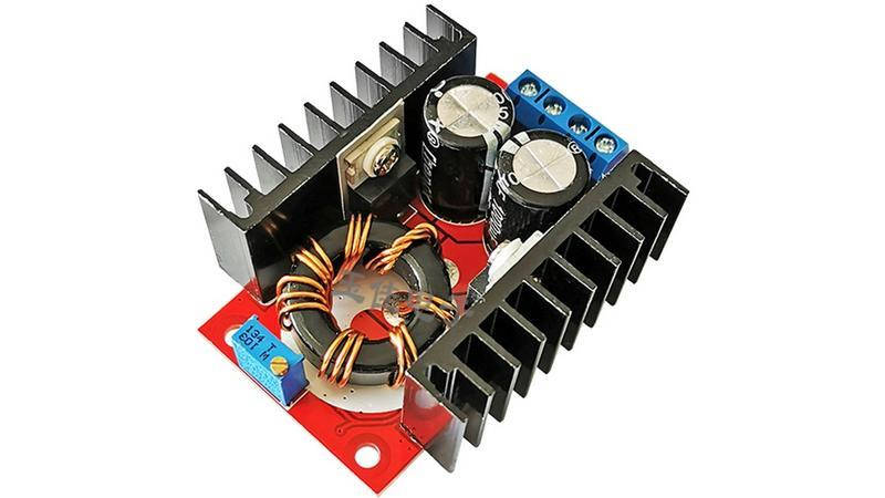 

Повышающий преобразователь модуль DC-DC 150W (10295)