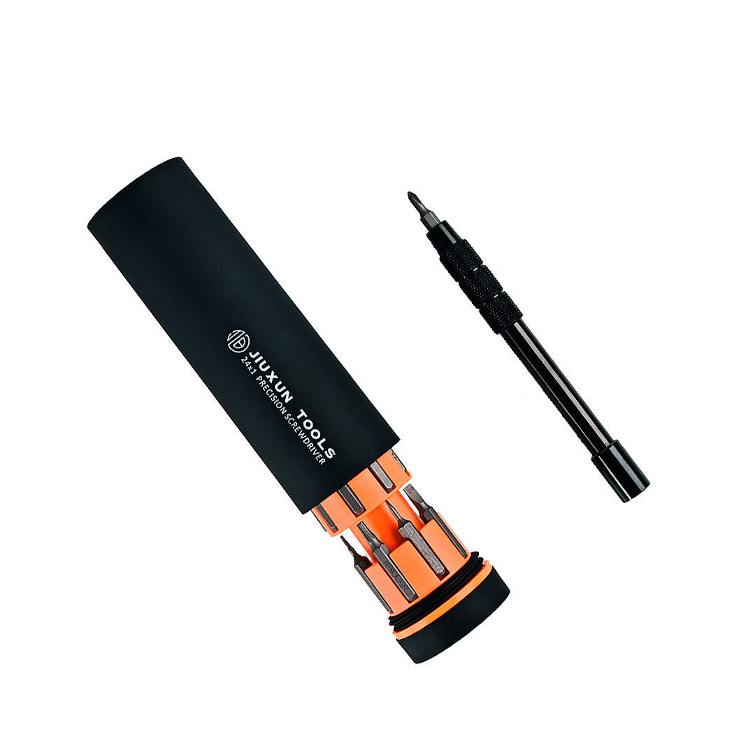 

Отвертка Xiaomi Jiuxun Tools Screwdriver + биты 24 шт. (Q/NBJX005)