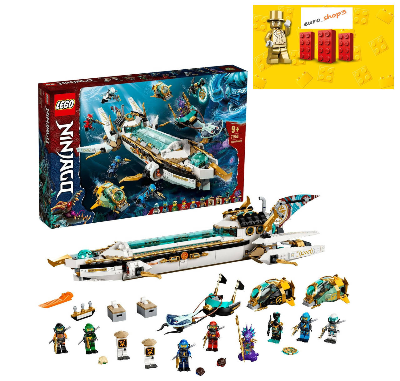 

LEGO Ninjago Плаваюча перлина 71756, Разные цвета