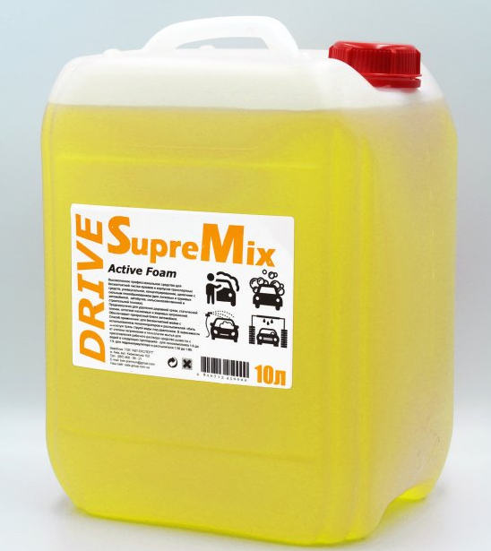

Активная пена для бесконтактной мойки SupreMix Drive 1:9 10л
