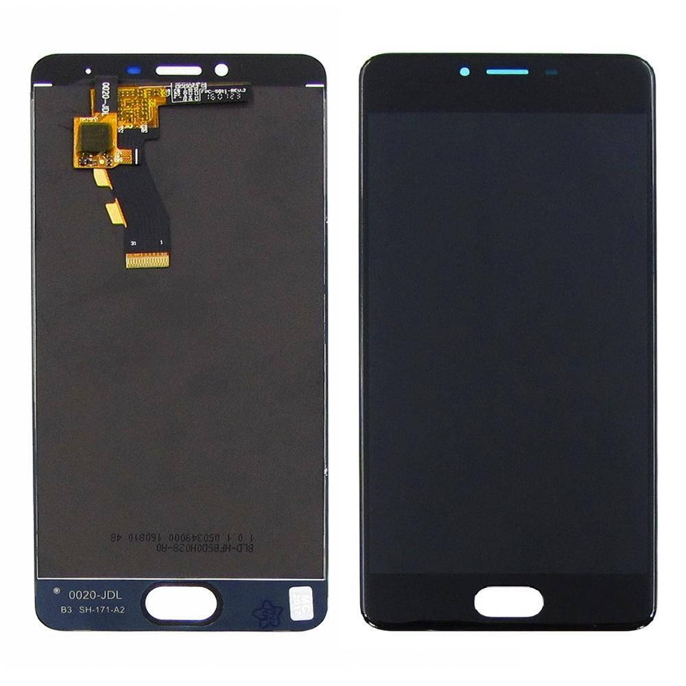 

Дисплей (lcd экран) для Meizu M3s с чёрным тачскрином, Черный