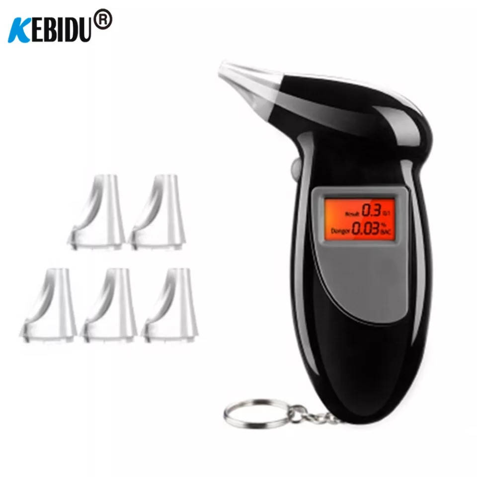 

Алкотестер портативный цифровой, ручной анализатор дыхания с ЖК-дисплеем