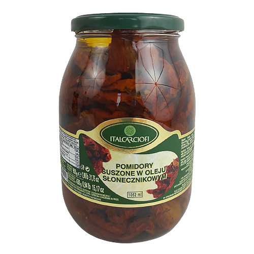 

Помідори Карці в'ялені Italcarciofi 430/900g 6шт/ящ (Код : 00-00000778)