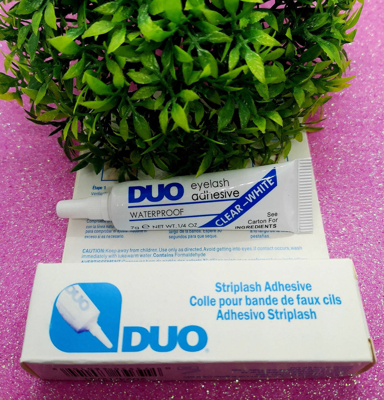 

Клей для накладных ресниц Duo белый (прозрачный)