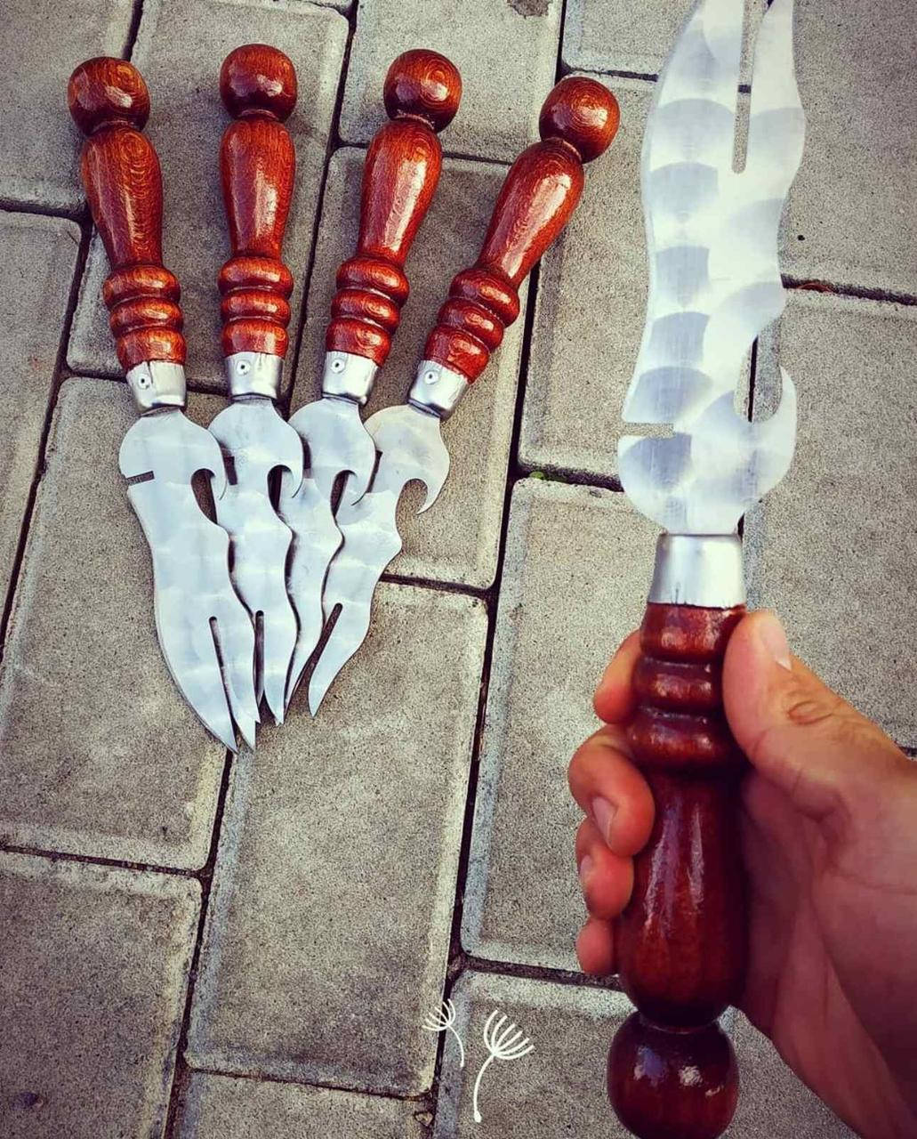 

Вилка нож для снятия мяса