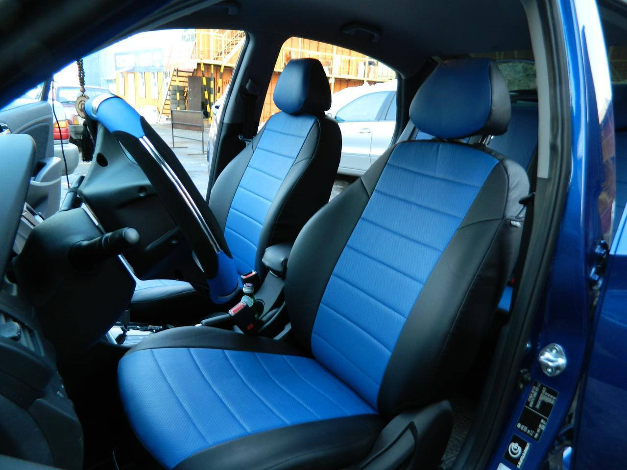 

Чехлы на сиденья Шевроле Ланос (Chevrolet Lanos) (универсальные, кожзам, с отдельным подголовником)