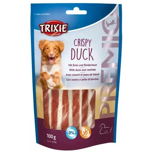 

Лакомство Trixie - Crispy Duck утка, для собак, 100 г