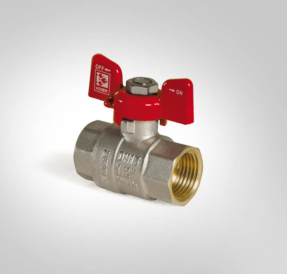 

Кран шаровый 1/2" ВВ Koer