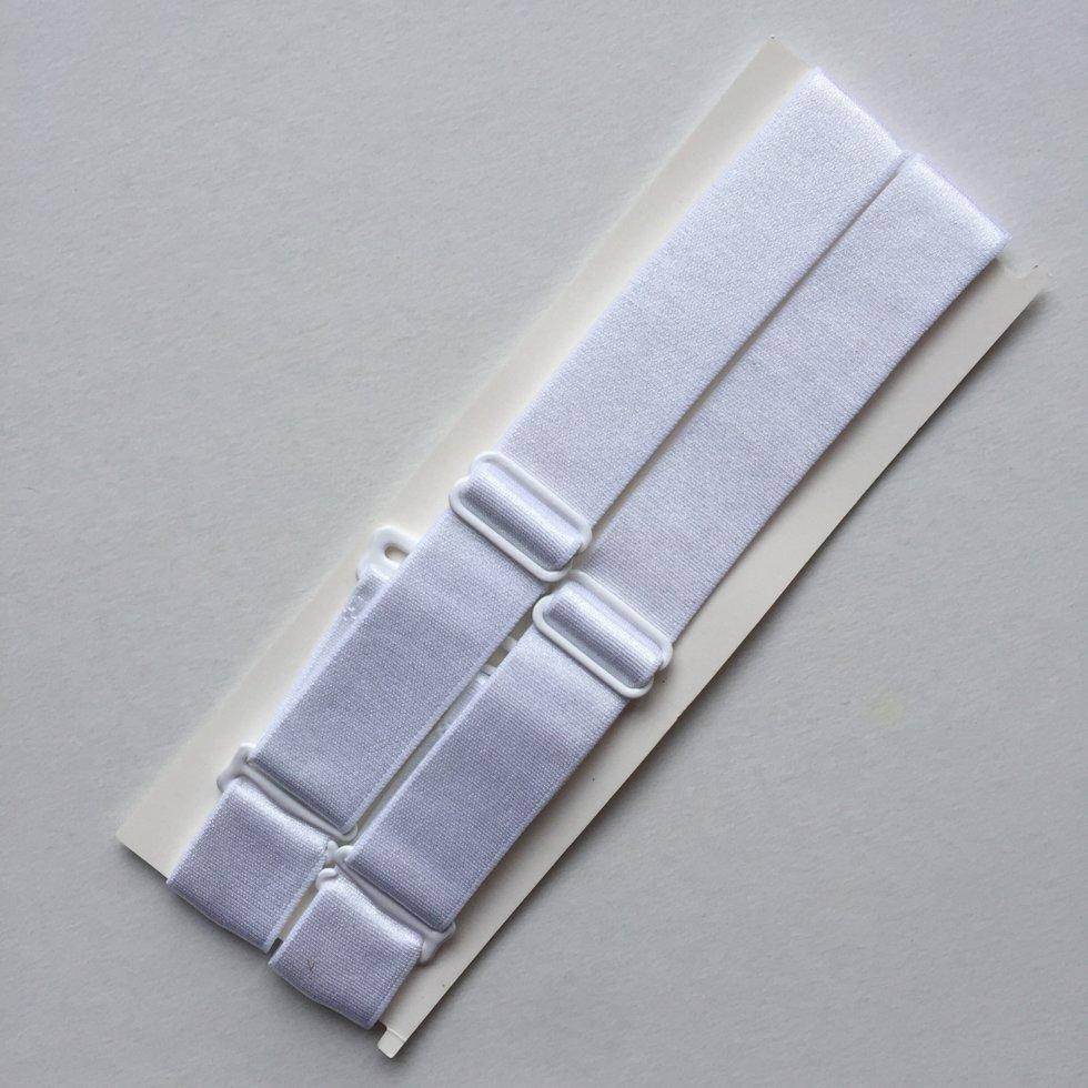 

Бретели для бюстгальтера, ширина 2 см, белые