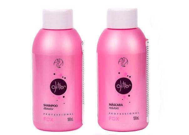 

Fox Glitter Набор для кератинового выпрямления волос 100/200 мл (разлив)