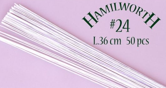 

Проволока белая Hamilworth №24