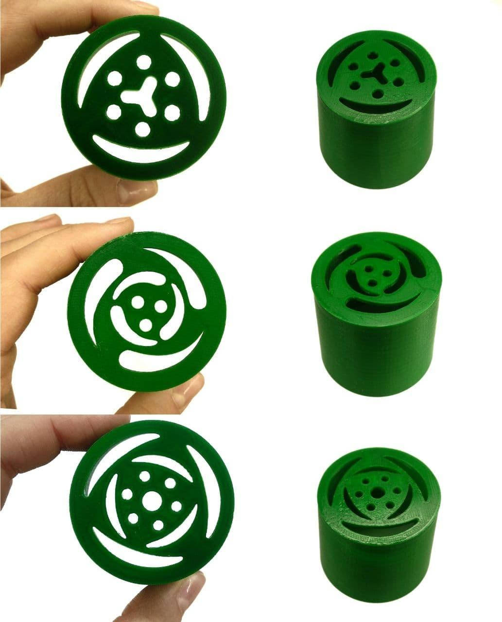 

Набор из трех насадок для зефира "Тюльпан большой"