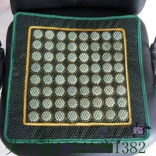 

Нефритовый коврик накладка на сиденье массажер 43х43, Зелёный