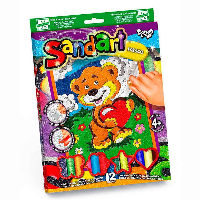 

Набор для творчества DankoToys DT SA-02-09 Фреска Sand Art из песка