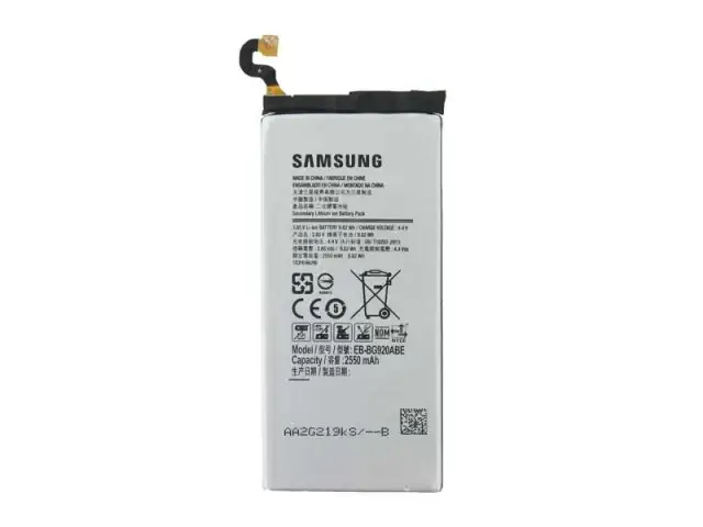 

Аккумуляторная батарея EB-BG920ABE для мобильного телефона Samsung G920F Galaxy S6