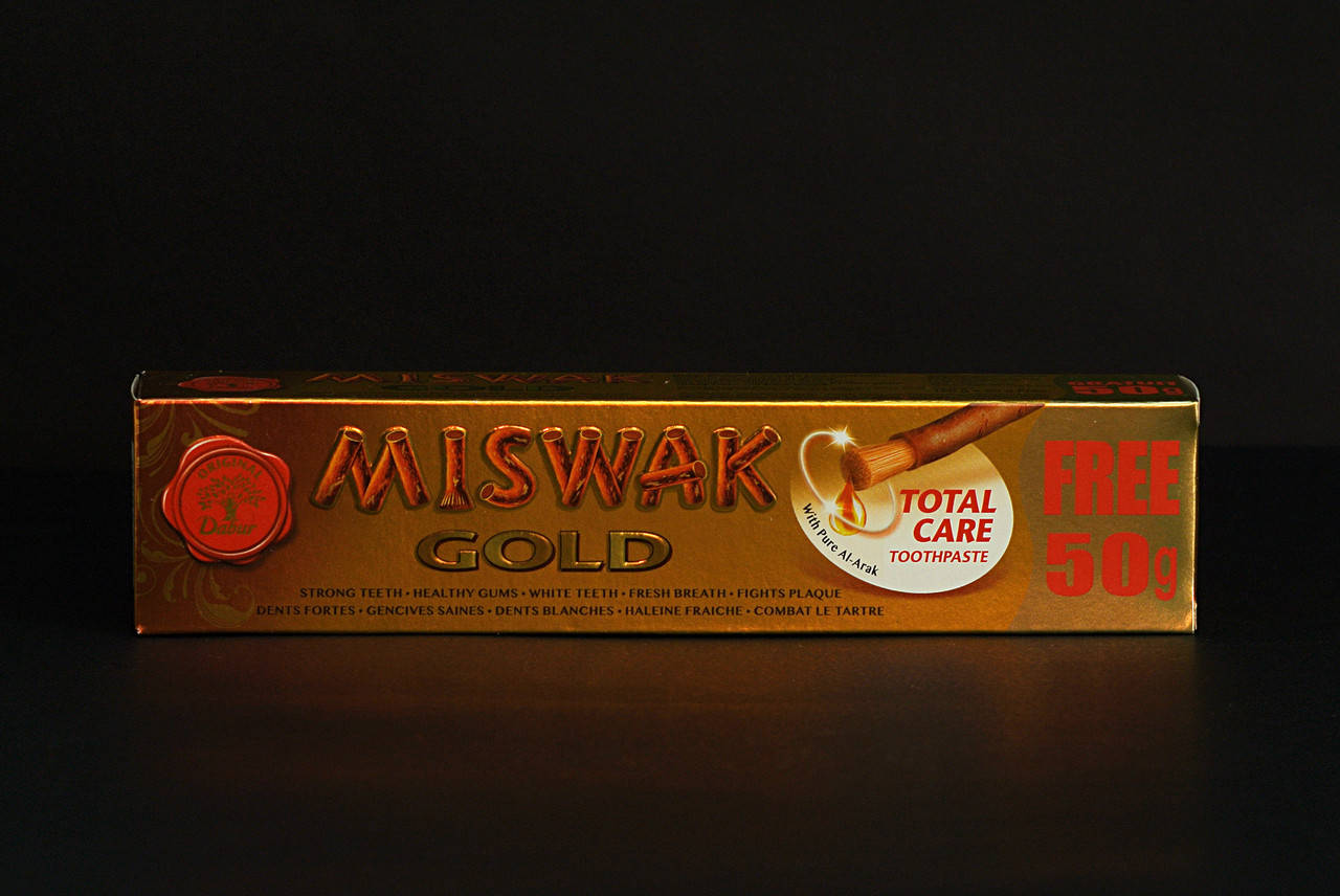 

Зубная паста без фтора Dabur MISWAK GOLD (Дабур Мисвак голд) 170 г