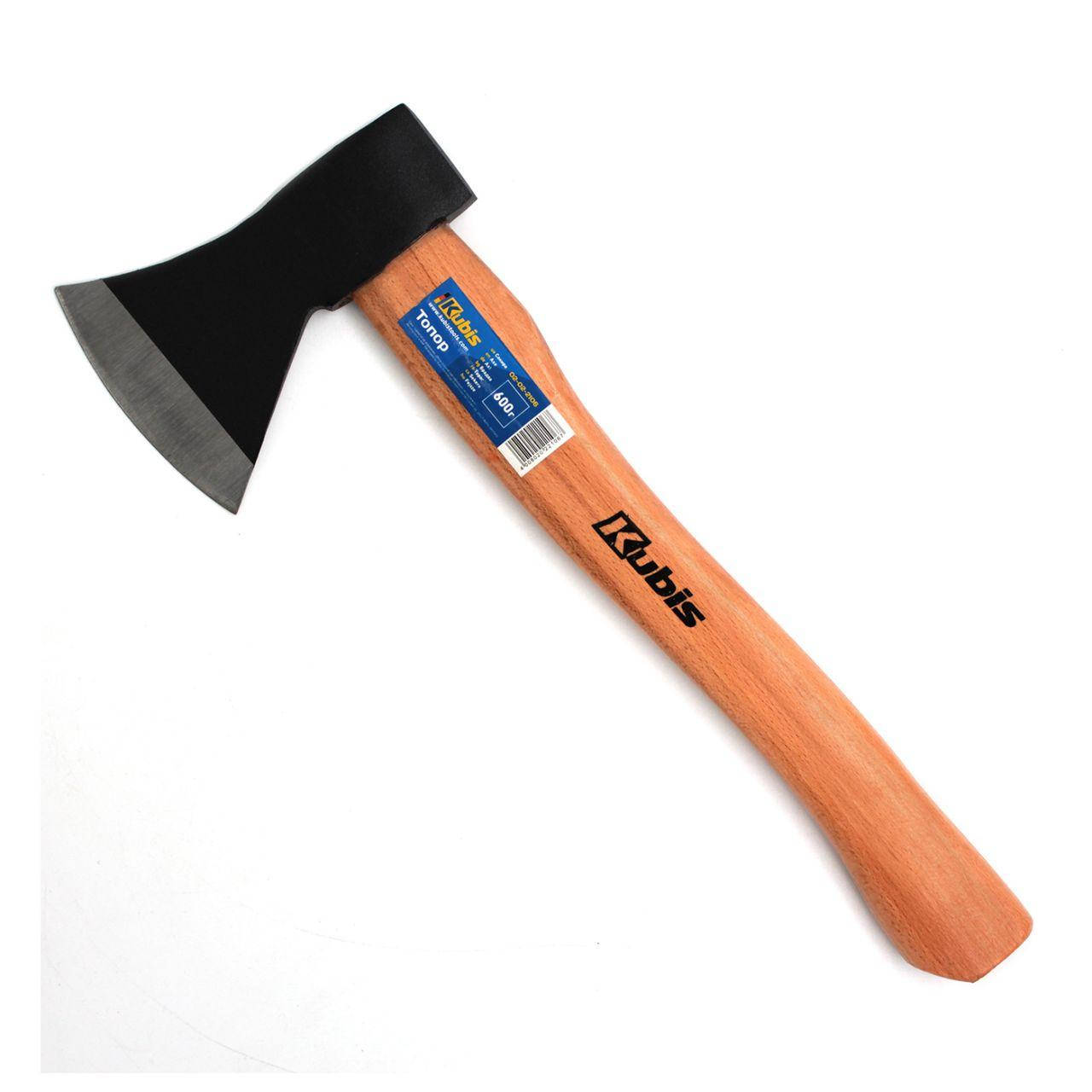 

Топор 600 грамм с деревянной рукояткой Kubis 02-02-2106