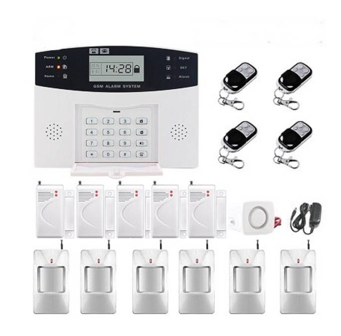 

Полный комплект беспроводной GSM сигнализации PG500 / B2G / А30 Акция! (комплект 12)