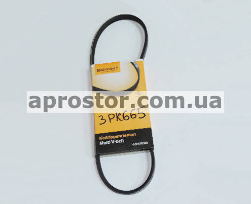 

Ремень генератора Матиз 0,8 (CONTITECH) 3PK665/96568068