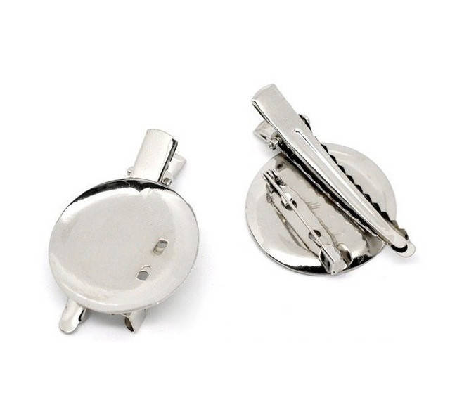 

Основа брошь-заколка d 3 см на булавке и зажиме