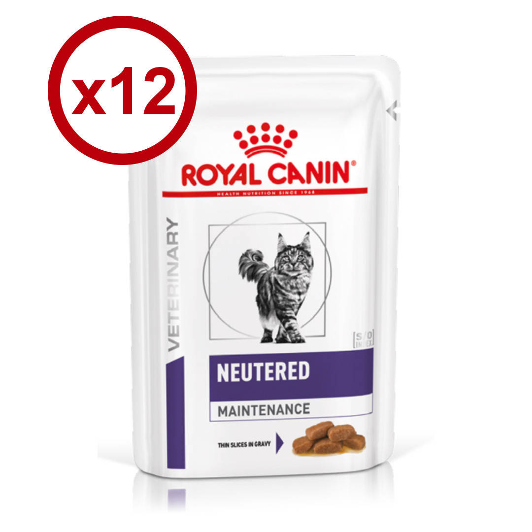 

Royal Canin Neutered Adult Maintenance 85г*12шт - паучи для стерилизованных кошек