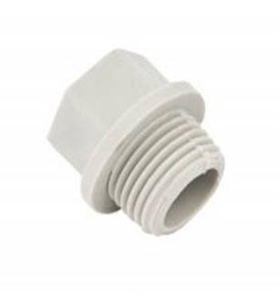 

Заглушка пластиковая PP-R с наружной резьбой 1/2" (1/2")