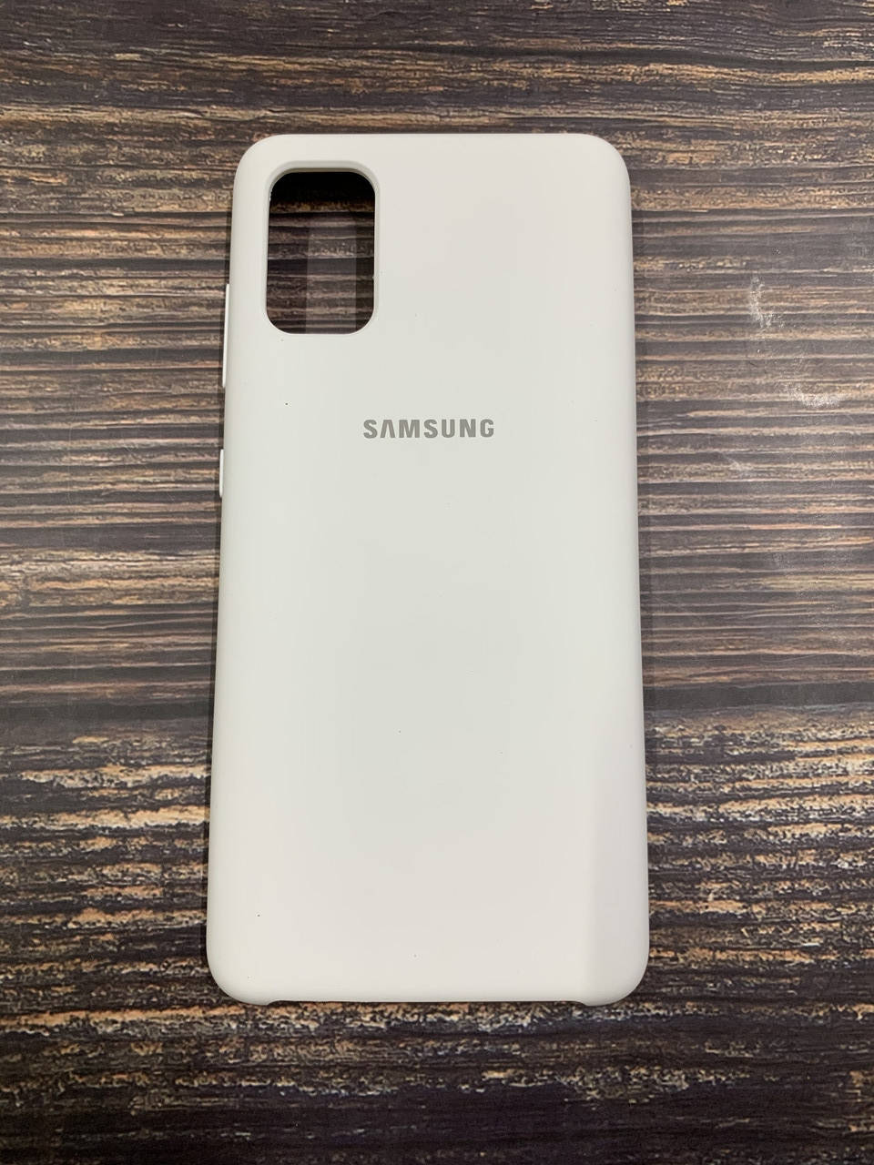 

Чехол Silicon Samsung A41 - "Белый №9"
