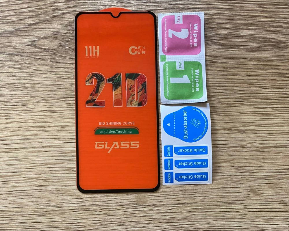 

Защитное 21D стекло для ZTE Blade A7s 2020, Черный
