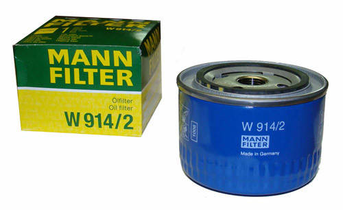 

Фильтр масляный ВАЗ 2108, 2109, 21099, ВАЗ 2110, 2111- 2115, ЗАЗ, Сенс "MANN" W914/2 - Германия